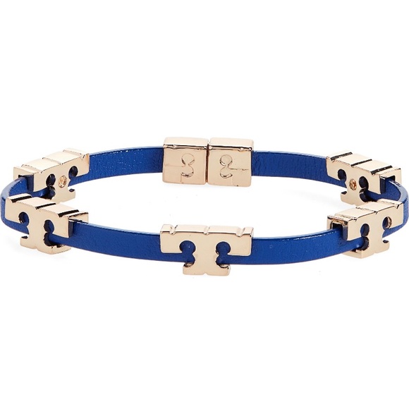 Tory Burch Jewelry - Tory Burch SERIF-T SINGLE-WRAP BRACELET